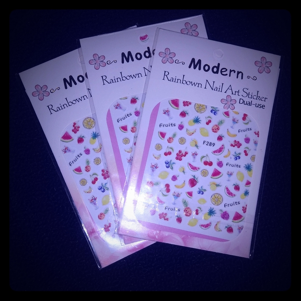 Assorted Nail decal stickers